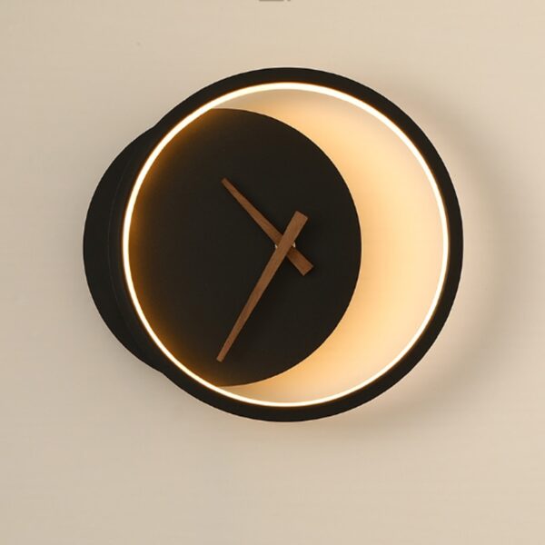Applique murale moderne horloge style nordique de haute qualité