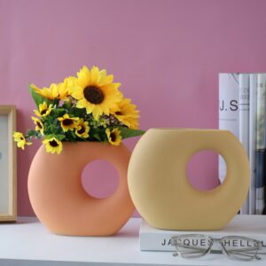 Vases fleurs céramique décoratif design
