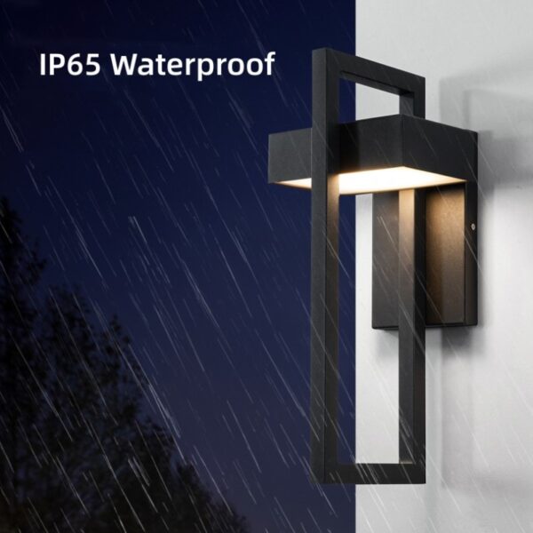 Applique Murale G om trique Imperm able Conforme la Norme IP65 Luminaire D coratif d Ext 1