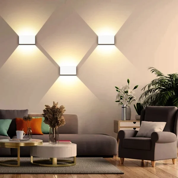 Applique murale led angle r glable clairage d ext rieur applique murale de haut en bas 3