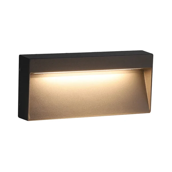 Lampes de marches murales LED tanches pour parc plaza escaliers simples clairage de couloir BL12 1