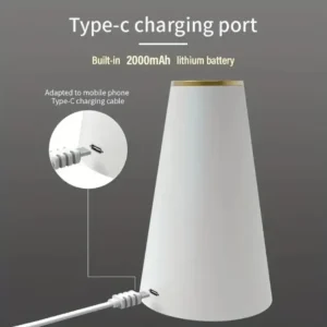 lampe de table tactile rechargeable usb.